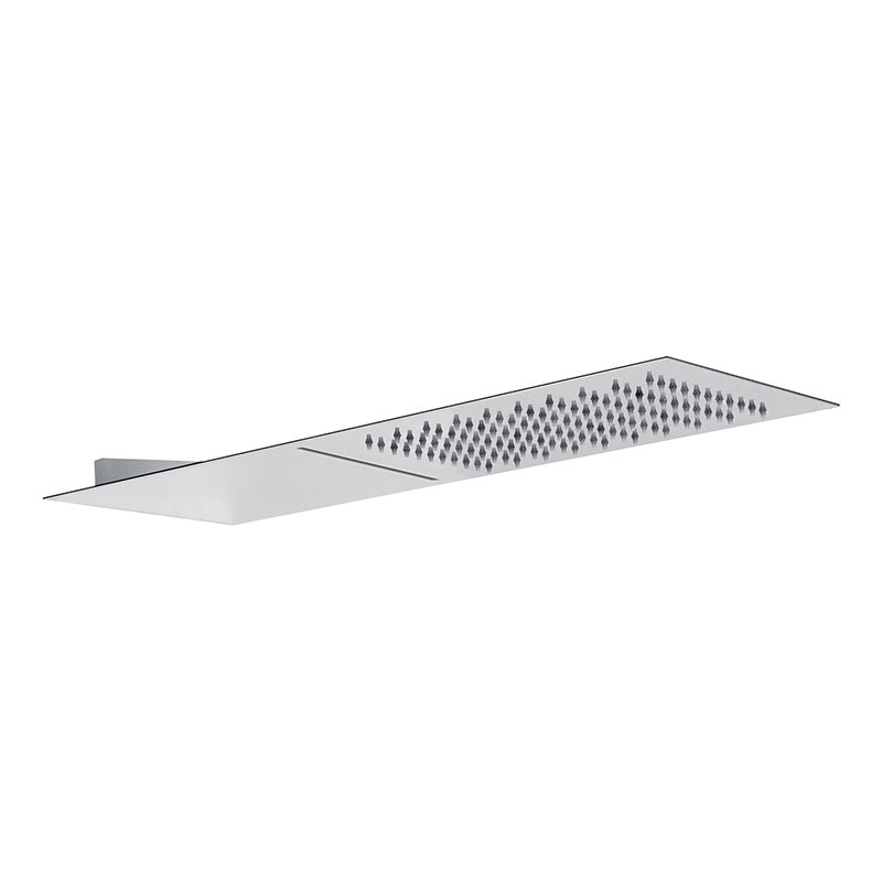 Abode Storm Slimline 3mm Wall Mounted Showerhead (2 styles, Chrome)