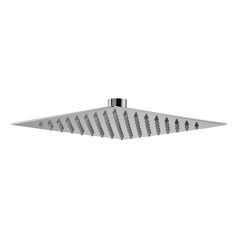 Abode Storm Slimline Showerhead (2 sizes, 2 styles, Chrome)