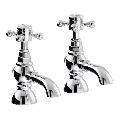 Abode Sentiment Bath Pillar Taps (1 size, 2 colours)