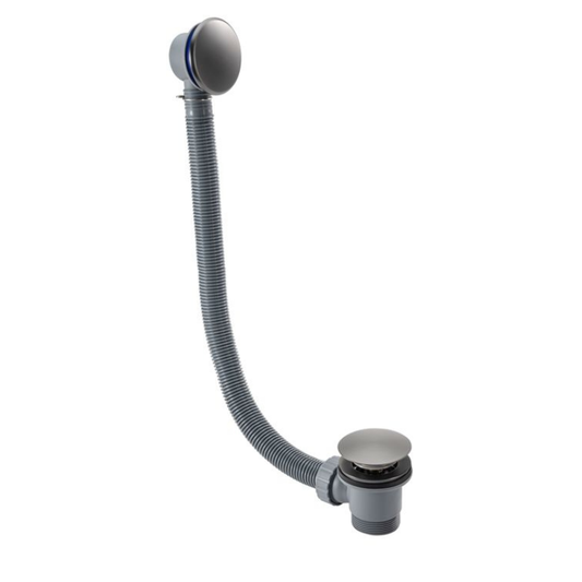 Abode Bath Overflow & Clicker Waste (1 size, Gunmetal)