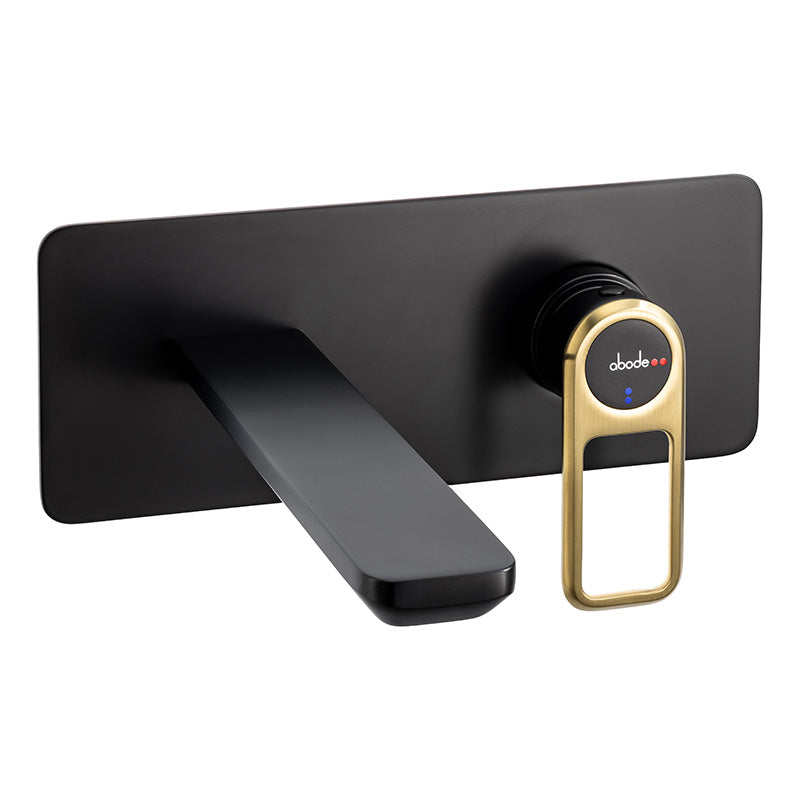 Abode Levarto Wall Mounted Basin Mixer (1 size, 5 colours)