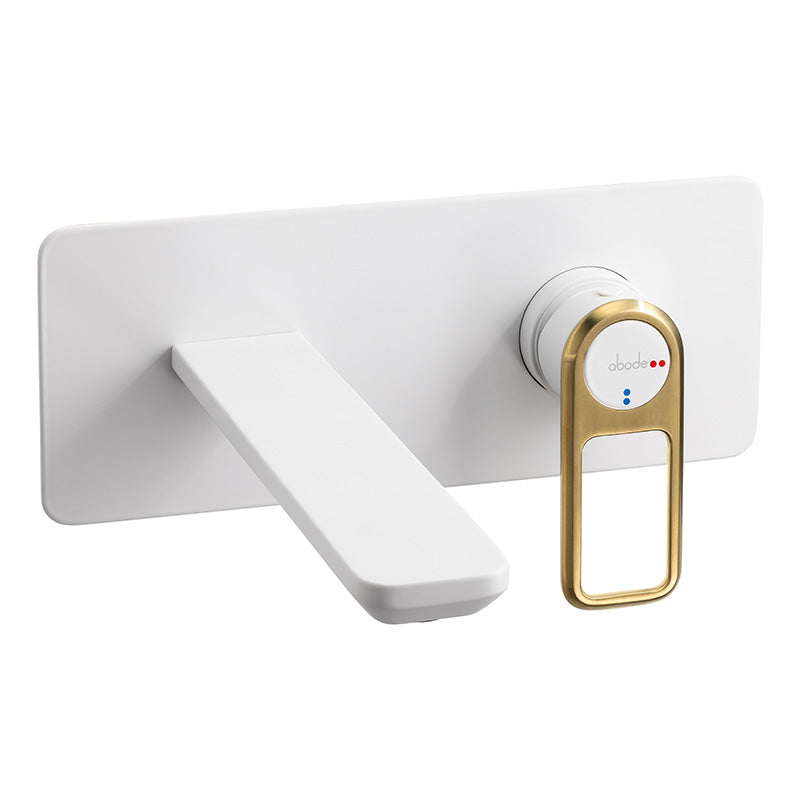 Abode Levarto Wall Mounted Basin Mixer (1 size, 5 colours)