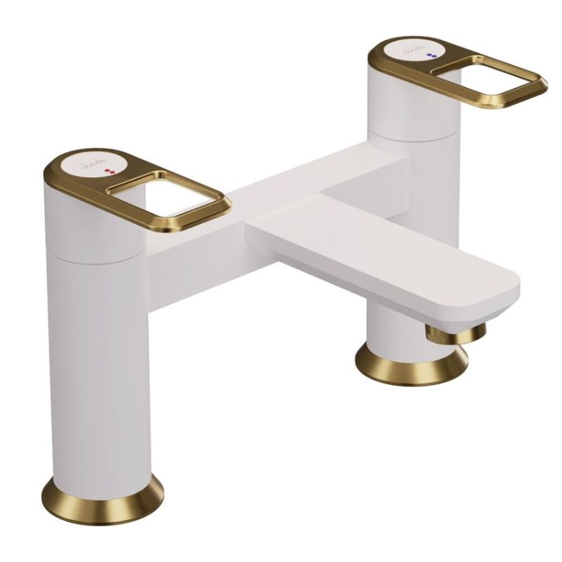 Abode Levarto Deck Mounted Bath Filler (1 size, 5 colours)