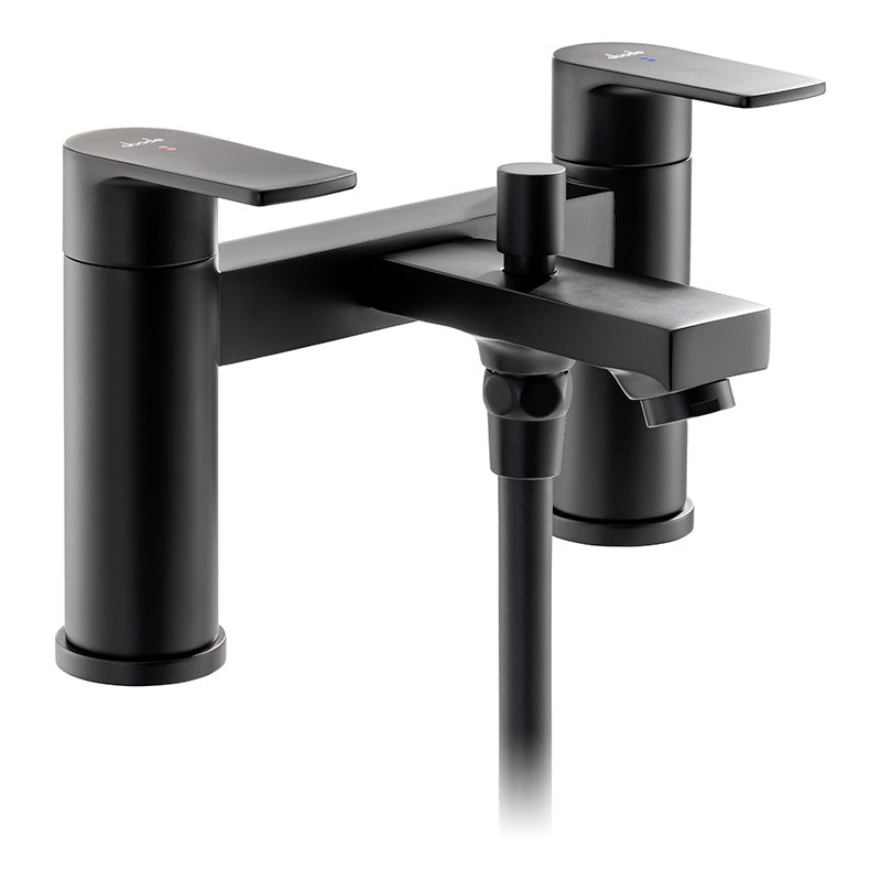 Abode Aquip Deck Mounted Bath & Shower Mixer (1 size, 3 colours)