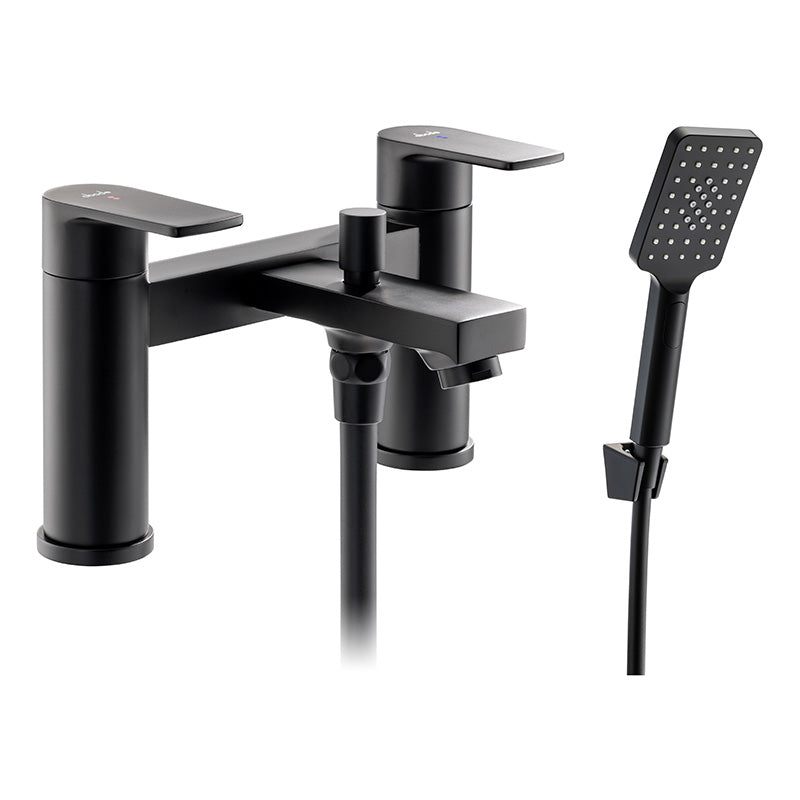 Abode Aquip Deck Mounted Bath & Shower Mixer (1 size, 3 colours)