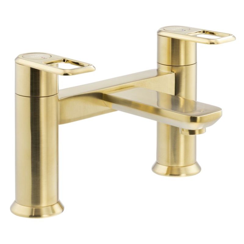 Abode Levarto Deck Mounted Bath Filler (1 size, 5 colours)