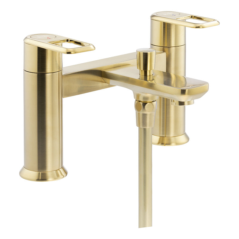 Abode Levarto Deck Mounted Bath & Shower Mixer (1 size, 5 colours)