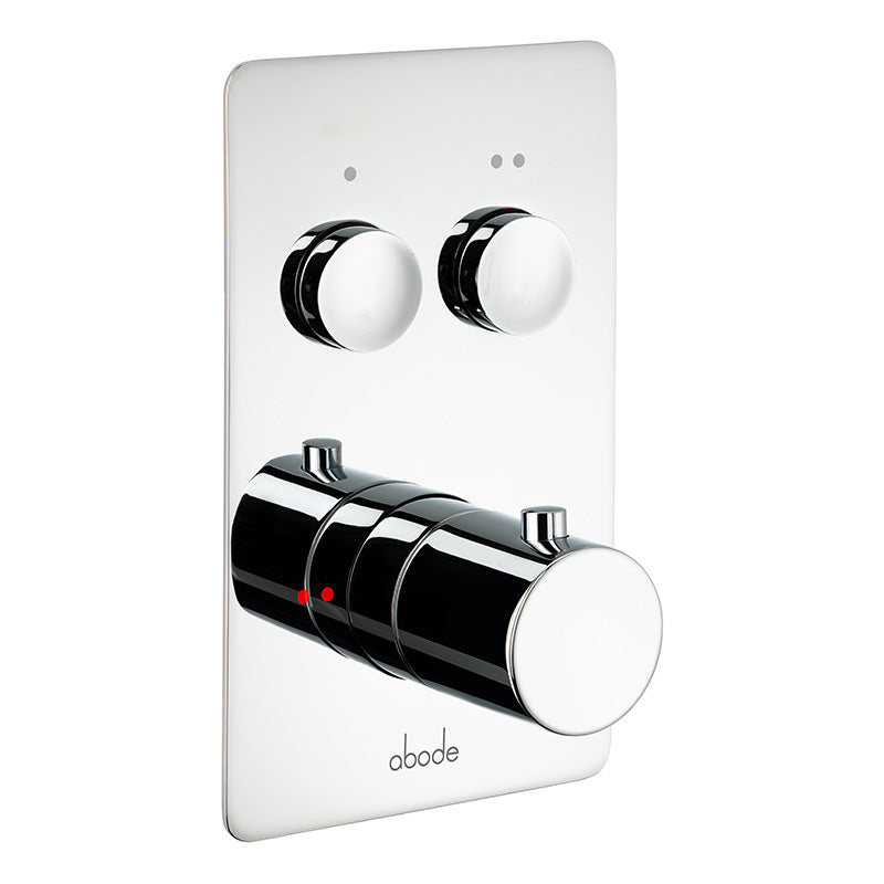 Abode Uno Concealed Push Button Shower Valve (1 size, 3 colours)