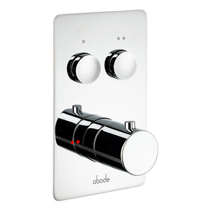 Abode Uno Concealed Push Button Shower Valve (1 size, 3 colours)