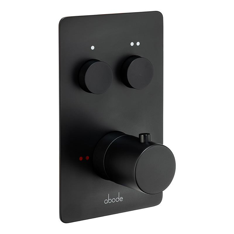 Abode Uno Concealed Push Button Shower Valve (1 size, 3 colours)