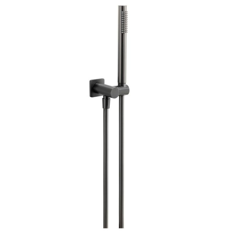 Abode Uno Pencil Hand Shower Set (1 size, Gunmetal)