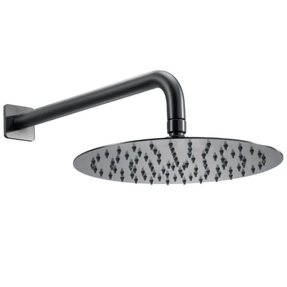 Abode Uno Round Shower Head (1 size, Gunmetal)