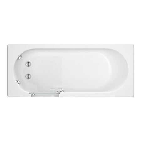 Mantaleda Abalone Walk-in Bathtub (2 sizes, 2 styles, White) - Brand New Bathrooms