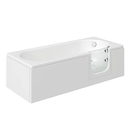 Mantaleda Abalone Walk-in Bathtub (2 sizes, 2 styles, White) - Brand New Bathrooms