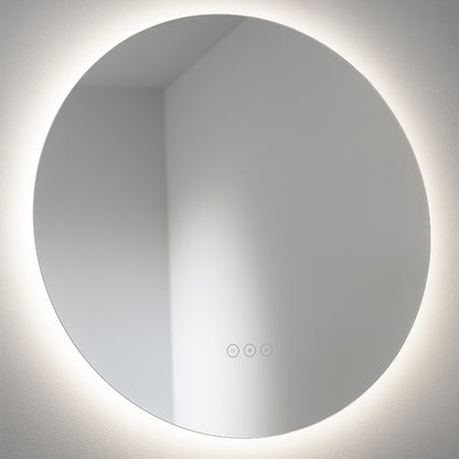 Abode Aruna Frameless Round LED Mirror (1 size)