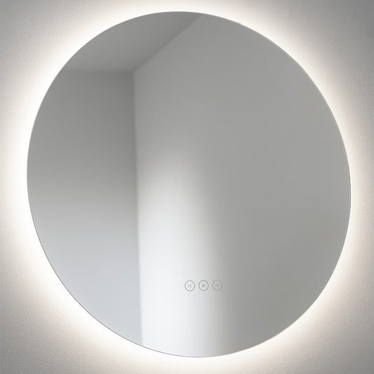 Abode Aruna Frameless Round LED Mirror (1 size)
