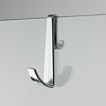 Nuie Shower Enclosure Hook (2 styles, Chrome) - Brand New Bathrooms