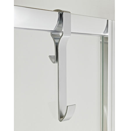 Nuie Shower Enclosure Hook (2 styles, Chrome) - Brand New Bathrooms