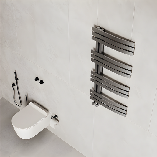 Carisa Adore Stainless Steel Towel Radiator (1 size, 2 colours)