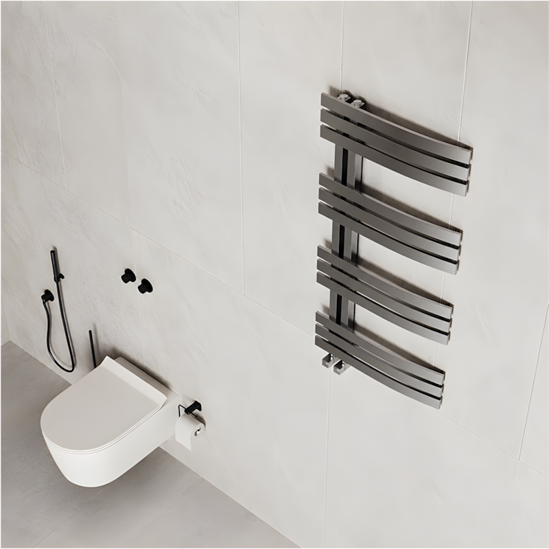 Carisa Adore Stainless Steel Towel Radiator (1 size, 2 colours)