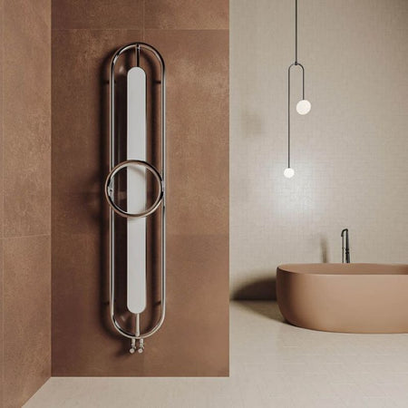 Carisa Aiden Stainless Steel Towel Radiator (3 sizes, Mirror Polished) - Brand New Bathrooms
