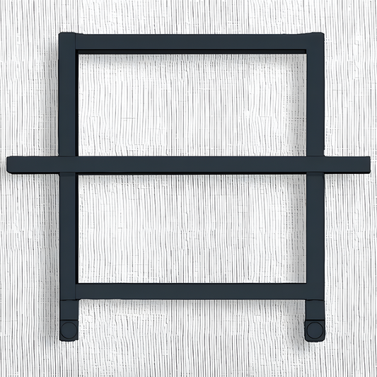Carisa Ajax Aluminium Steel Towel Radiator (1 size, 2 styles, 3 colours)