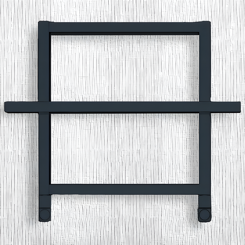Carisa Ajax Aluminium Steel Towel Radiator (1 size, 2 styles, 3 colours)