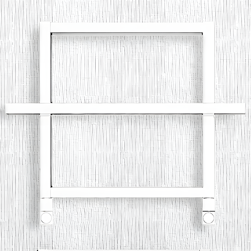 Carisa Ajax Aluminium Steel Towel Radiator (1 size, 2 styles, 3 colours)
