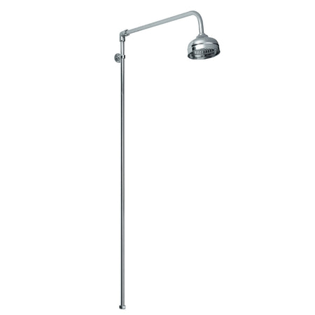 Nuie Traditional Rigid Riser Shower Kit (1 size, Chrome) - Brand New Bathrooms