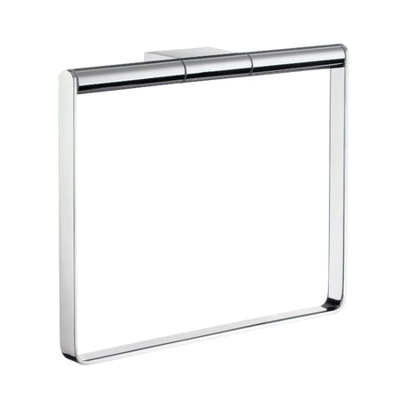 Smedbo Towel Ring Polished Chrome (W205 x H170 mm) - Brand New Bathrooms