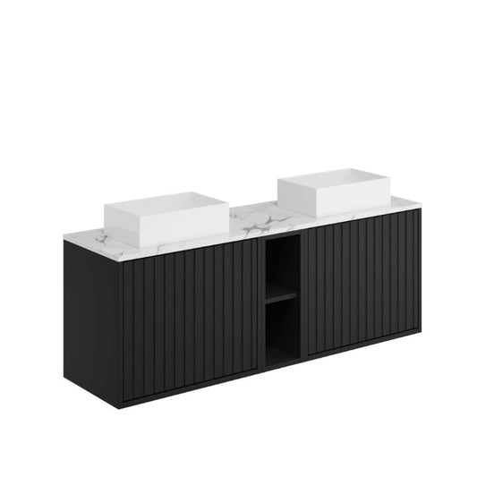 Scudo Alfie 1400mm Cabinet with Open Storage - Brand New Bathrooms