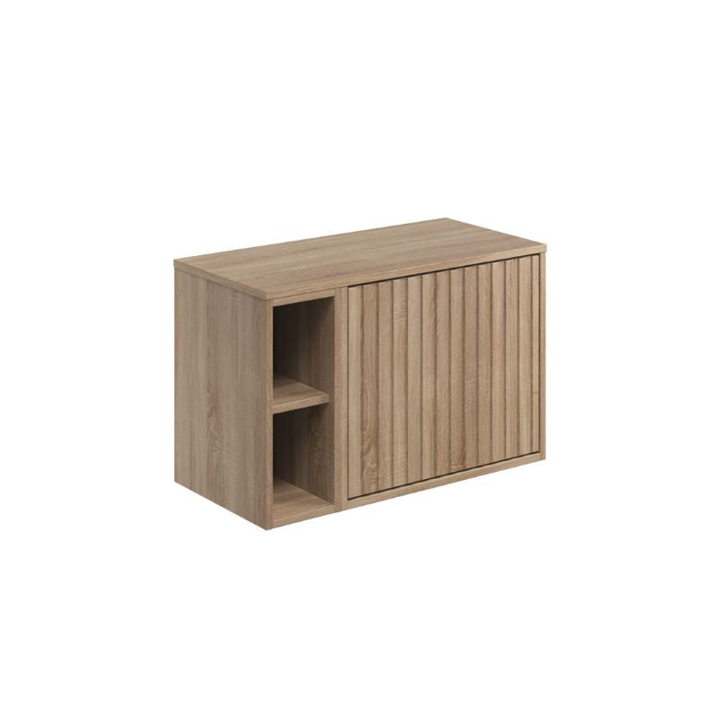 Scudo Alfie 800mm Cabinet with Open Storage - Brand New Bathrooms