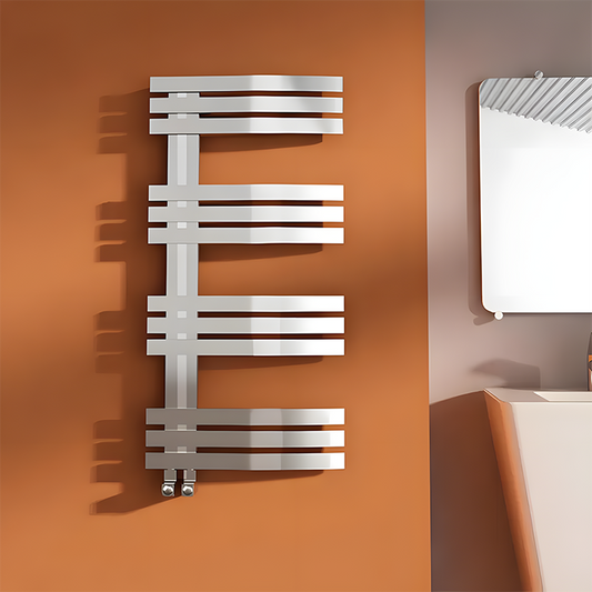 Carisa Alias Stainless Steel Towel Radiator (1 size, 2 colours)