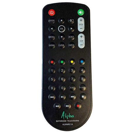 Aquavision Alpha - Waterproof Master Remote Control - Brand New Bathrooms