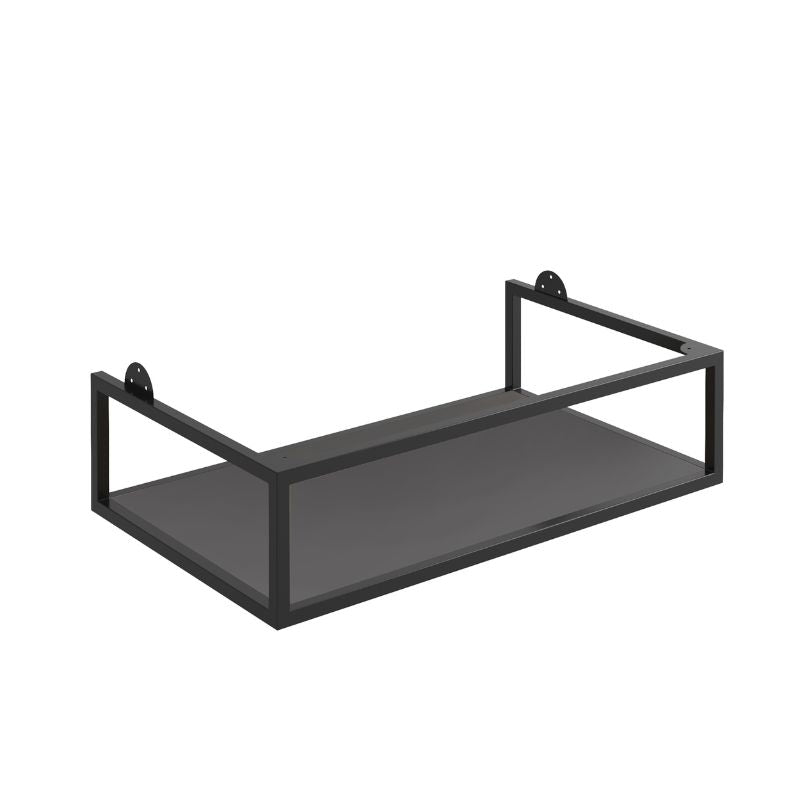 Scudo Ambience Black Frame with Dual Colour Shelf - Brand New Bathrooms