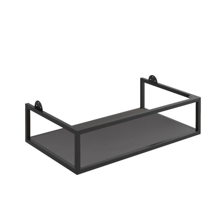 Scudo Ambience Black Frame with Dual Colour Shelf - Brand New Bathrooms