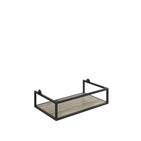 Scudo Ambience Black Frame with Dual Colour Shelf - Brand New Bathrooms