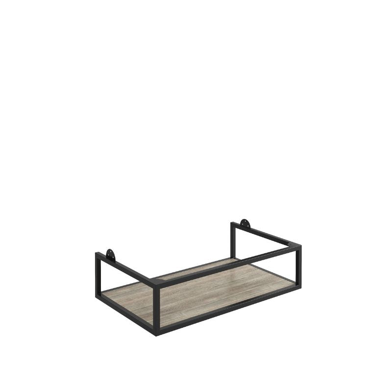 Scudo Ambience Black Frame with Dual Colour Shelf - Brand New Bathrooms
