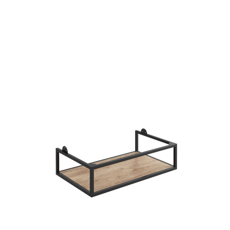 Scudo Ambience Black Frame with Dual Colour Shelf - Brand New Bathrooms