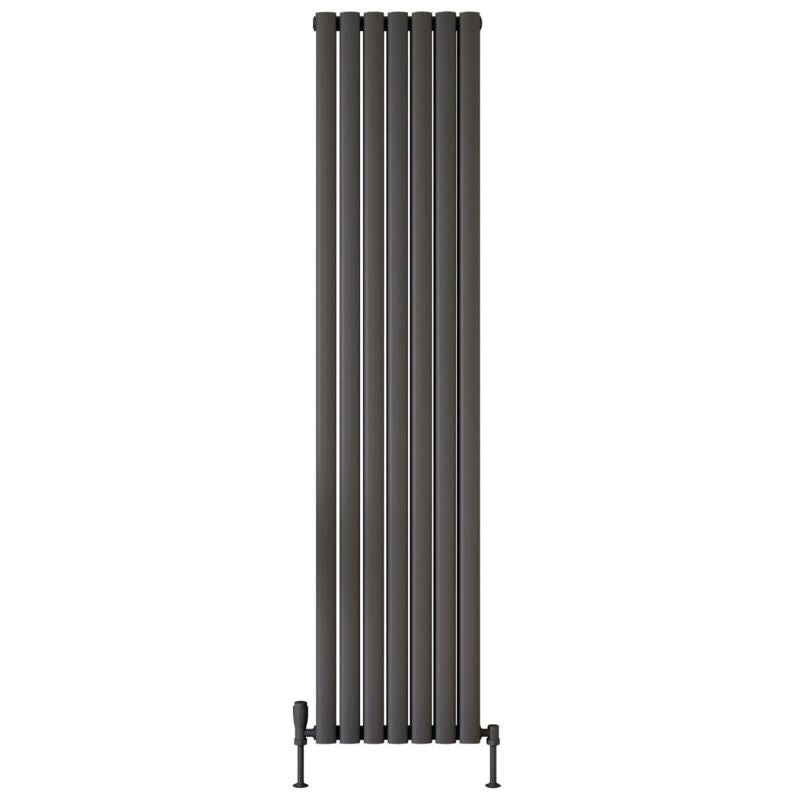 Scudo Apex Vertical Double Designer Radiator (2 Sizes & 2 Colours) - Brand New Bathrooms