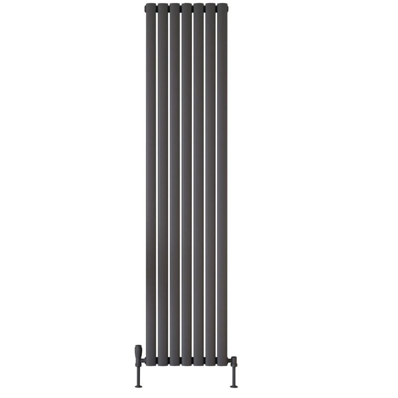 Scudo Apex Vertical Single Designer Radiator (2 Sizes & 2 Colours) - Brand New Bathrooms