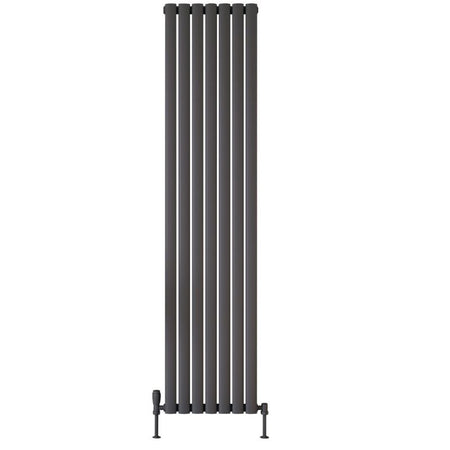Scudo Apex Vertical Single Designer Radiator (2 Sizes & 2 Colours) - Brand New Bathrooms