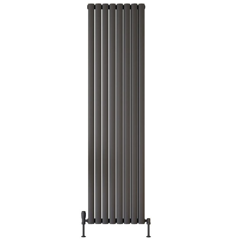 Scudo Apex Vertical Double Designer Radiator (2 Sizes & 2 Colours) - Brand New Bathrooms