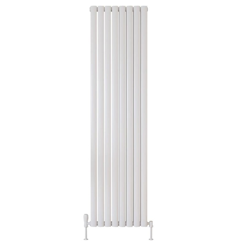 Scudo Apex Vertical Double Designer Radiator (2 Sizes & 2 Colours) - Brand New Bathrooms
