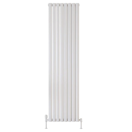 Scudo Apex Vertical Double Designer Radiator (2 Sizes & 2 Colours) - Brand New Bathrooms