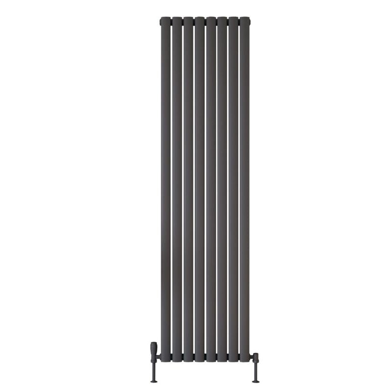 Scudo Apex Vertical Single Designer Radiator (2 Sizes & 2 Colours) - Brand New Bathrooms