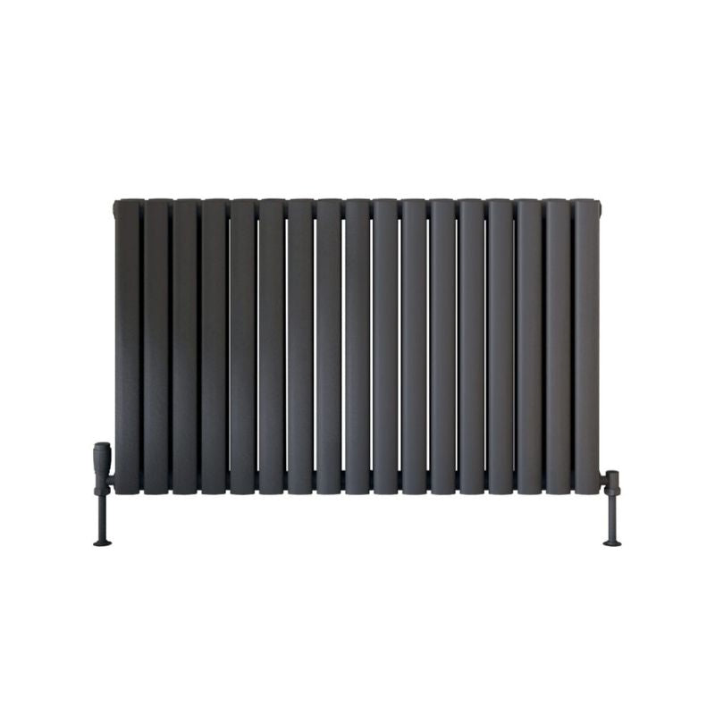 Scudo Apex Horizontal Double Designer Radiator (5 Sizes & 2 Colours) - Brand New Bathrooms