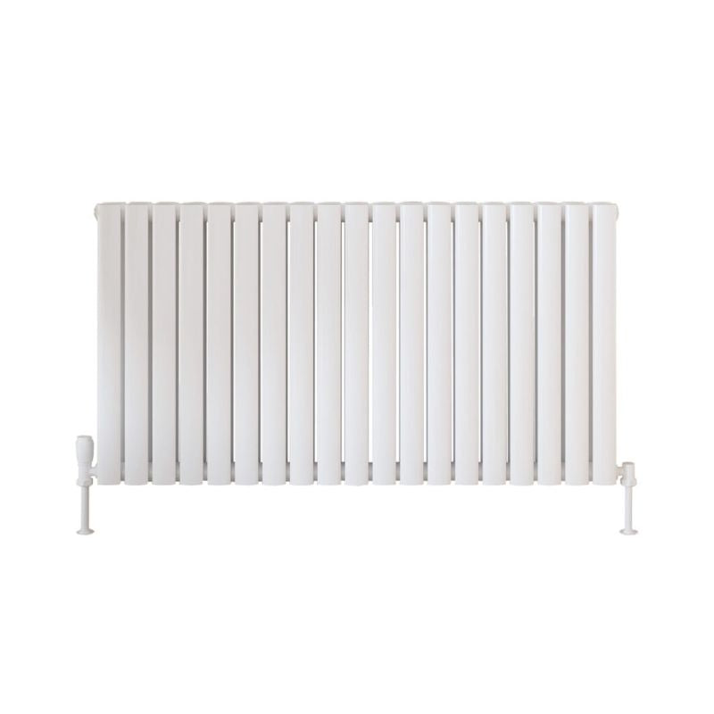 Scudo Apex Horizontal Double Designer Radiator (5 Sizes & 2 Colours) - Brand New Bathrooms