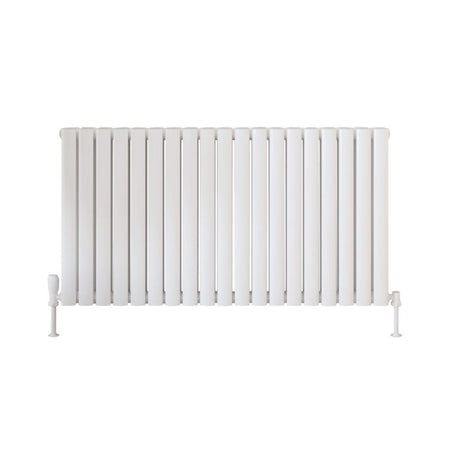 Scudo Apex Horizontal Double Designer Radiator (5 Sizes & 2 Colours) - Brand New Bathrooms