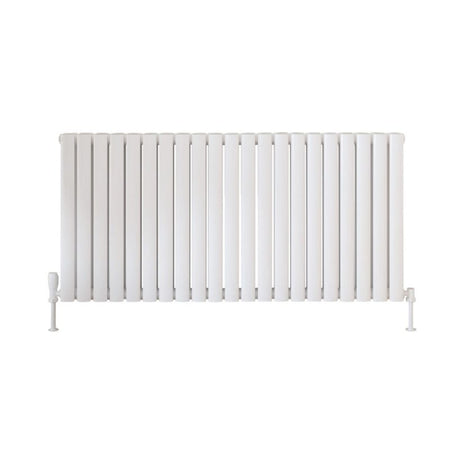 Scudo Apex Horizontal Double Designer Radiator (5 Sizes & 2 Colours) - Brand New Bathrooms